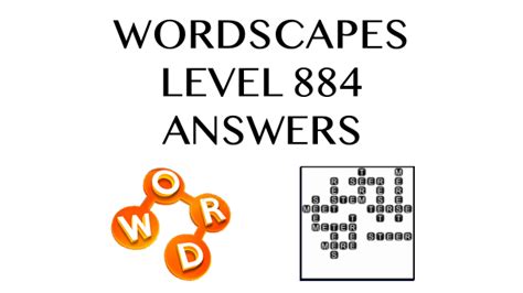 wordscapes cheat level 884.